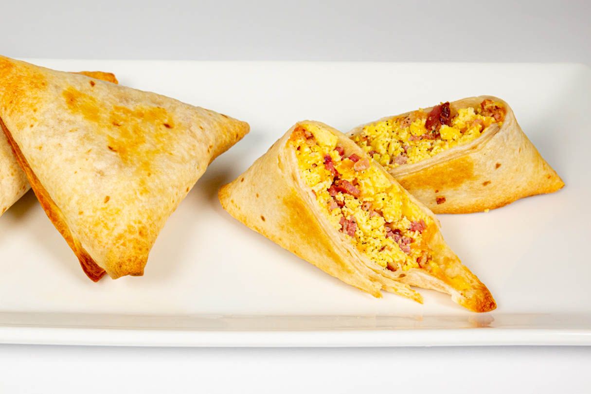Bacon, Egg & Cheddar Quesadillas