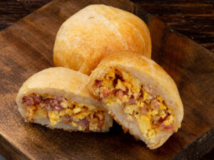 Egg, Cheese & Bacon Mini Biscuit