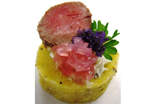 Gluten Free - Beef Tenderloin on Polenta
