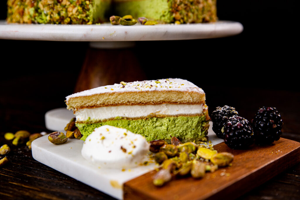 Ricotta &amp; Pistachio Cake – Azoria Foods